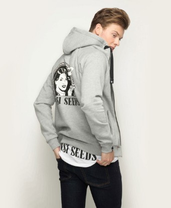 Imagen de Original Full Zipped Hoodie Heather Grey